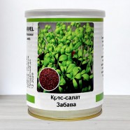 Насіння крес-салату Забава, Україна, Marvel, банка 100г